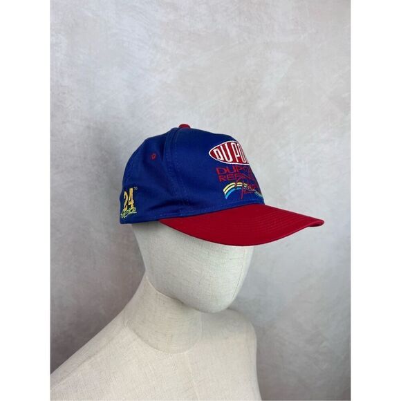 Vintage 1990s Jeff Gordon Nascar Hat Racing Ballcap SnapBack - Picture 1 of 9